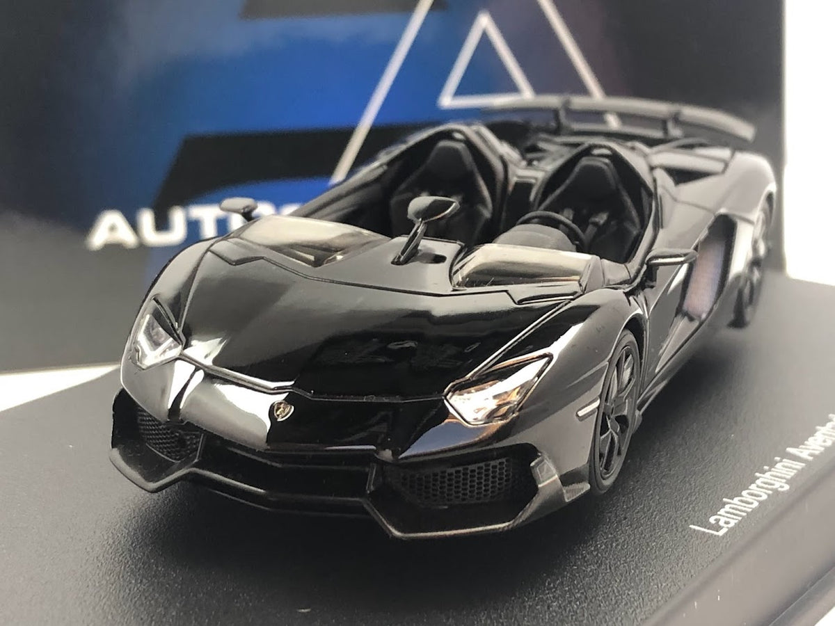 Lamborghini Aventador J - Black - 1/43 Diecast Model Car Autoart 54653 ...