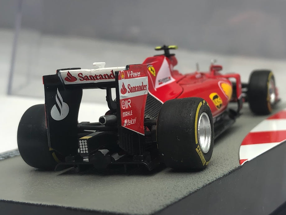 7 2015 Ferrari SF15-T Kimi Raikkonen Belgian GP 1/43 Diecast