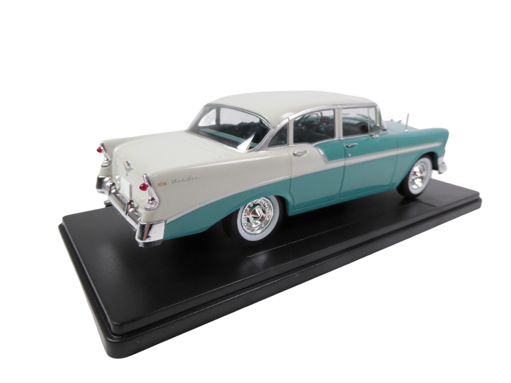 1956 chevy diecast shop model